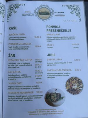   at PiranArt Restaurant & Gelateria & Caffeteria in Piran