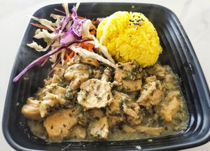 Sarawak kacama rice, i like it at Hongxuan Cafe 宏軒 in Kuching