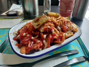 Elephant fries at Flip n Dip in Vienna