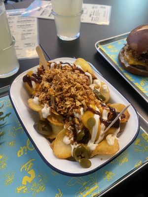 Elephant fries   at Flip n Dip in Vienna