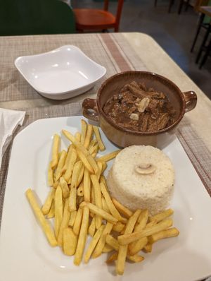 Escalope ao molho madeira at Só Verde - Botafogo in Rio De Janeiro