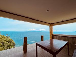 Balcony view at Verde View Villas in Puerto Galera