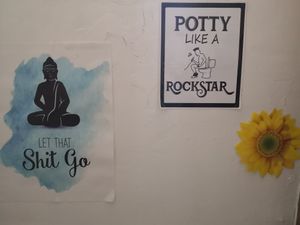 Toilet advice 😄 at Jungle Electric in East London