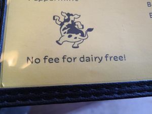 Dairy free is free ❤️ at Jungle Electric in East London