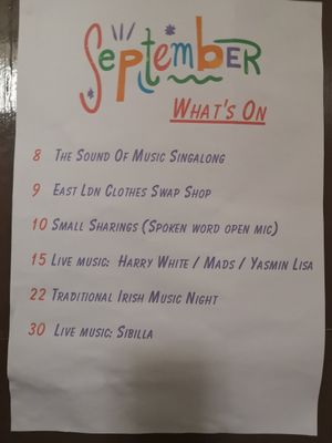 Events 🎶🎻🎷🎺🪕🎤 at Jungle Electric in East London