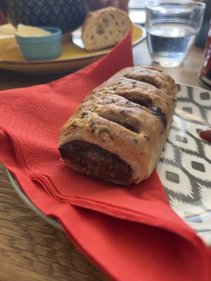 Sausage roll   at Jungle Electric in East London