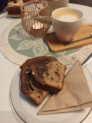 Schoko-Banane-Marmorkuchen at Maima Lounge in Ravensburg