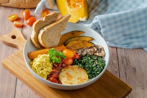 OZO Ultimate Vegan Breakfast     at EAT at OZO in Phuket