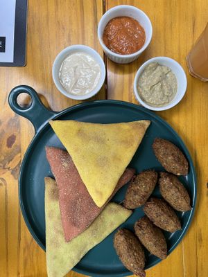 Esfihas  at Lemí in Rio De Janeiro