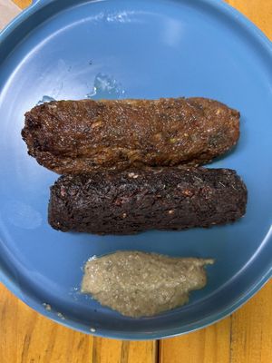 Mushroom and cauliflower kaftas  at Lemí in Rio De Janeiro