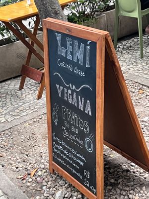 Sign  at Lemí in Rio De Janeiro