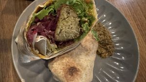 Sanduíche de Falafel  at Lemí in Rio De Janeiro