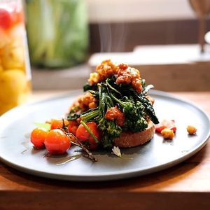   at Kale Mary Vegan Cafe in Brunswick