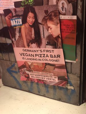 Better late then never  at RAZZO Vegan Pizza Bar in Cologne
