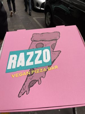   at RAZZO Vegan Pizza Bar in Cologne