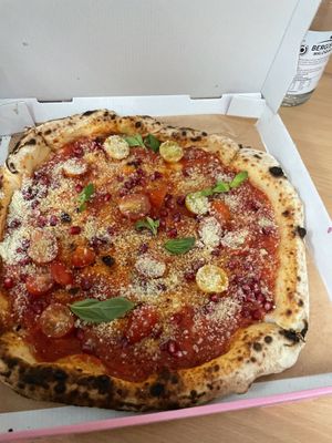   at RAZZO Vegan Pizza Bar in Cologne