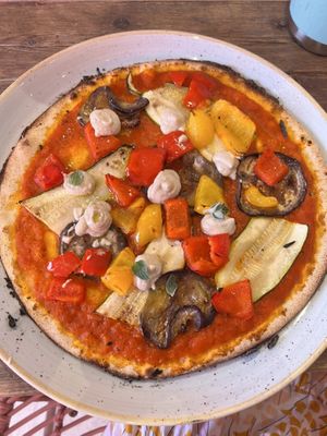   at RAZZO Vegan Pizza Bar in Cologne