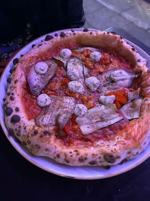   at RAZZO Vegan Pizza Bar in Cologne