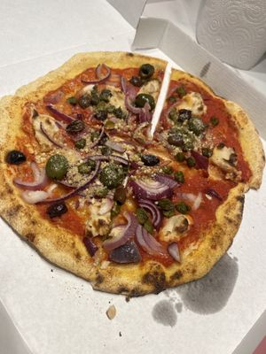   at RAZZO Vegan Pizza Bar in Cologne