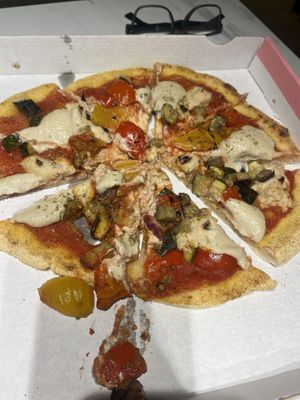   at RAZZO Vegan Pizza Bar in Cologne