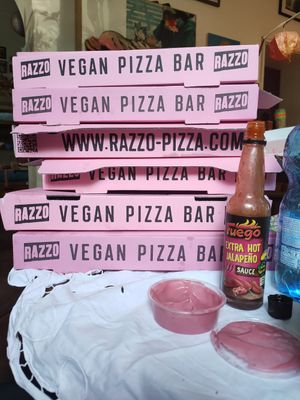  at RAZZO Vegan Pizza Bar in Cologne