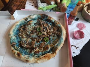 BLU at RAZZO Vegan Pizza Bar in Cologne