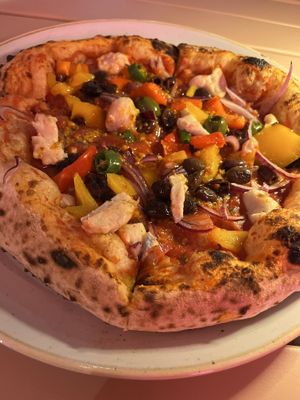   at RAZZO Vegan Pizza Bar in Cologne