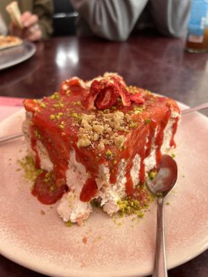 Erdbeertiramisu  at RAZZO Vegan Pizza Bar in Cologne