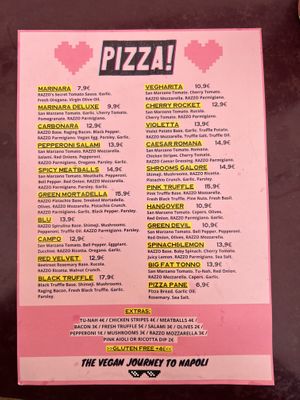   at RAZZO Vegan Pizza Bar in Cologne