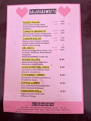   at RAZZO Vegan Pizza Bar in Cologne