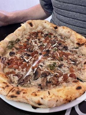 Black Truffle   at RAZZO Vegan Pizza Bar in Cologne