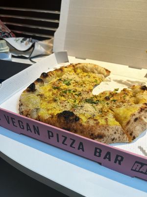   at RAZZO Vegan Pizza Bar in Cologne