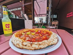  at RAZZO Vegan Pizza Bar in Cologne