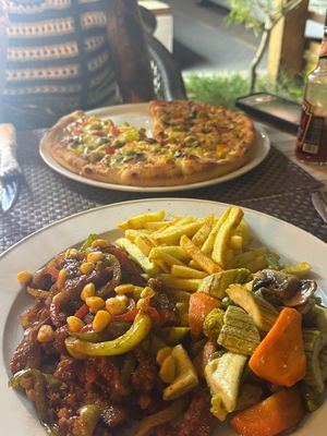 Vegan Chicken Fajita   at Vibes - Restaurant & Cafe in Hurghada