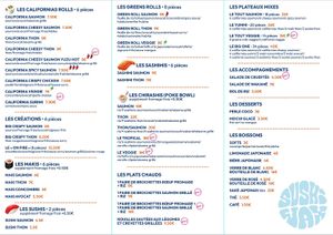 New : POKE BOWL Veggie 😋 at Sushi Wax in Carnac