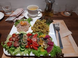  at Zirael Vegan Restaurant in Kyoto