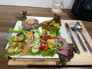   at Zirael Vegan Restaurant in Kyoto