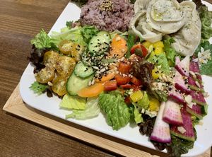 Today I went for the dumplings   at Zirael Vegan Restaurant in Kyoto