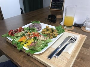 Toda’s menu  at Zirael Vegan Restaurant in Kyoto