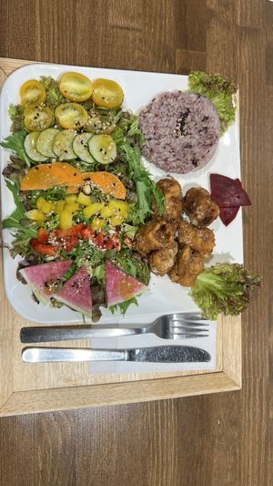   at Zirael Vegan Restaurant in Kyoto