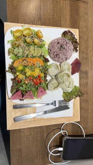   at Zirael Vegan Restaurant in Kyoto