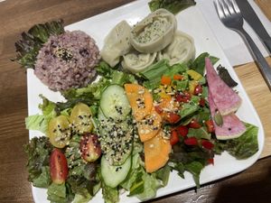   at Zirael Vegan Restaurant in Kyoto