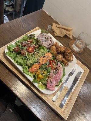   at Zirael Vegan Restaurant in Kyoto