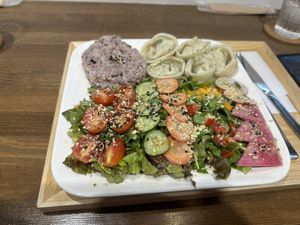   at Zirael Vegan Restaurant in Kyoto