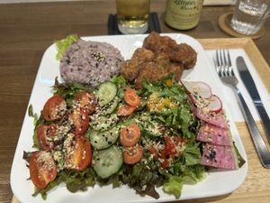   at Zirael Vegan Restaurant in Kyoto