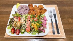  at Zirael Vegan Restaurant in Kyoto