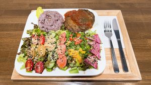  at Zirael Vegan Restaurant in Kyoto