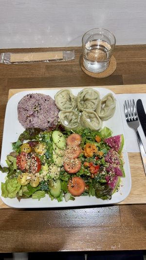   at Zirael Vegan Restaurant in Kyoto