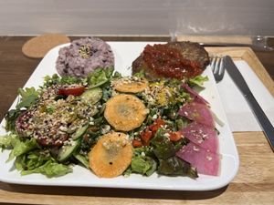   at Zirael Vegan Restaurant in Kyoto