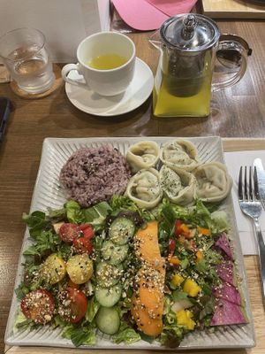   at Zirael Vegan Restaurant in Kyoto